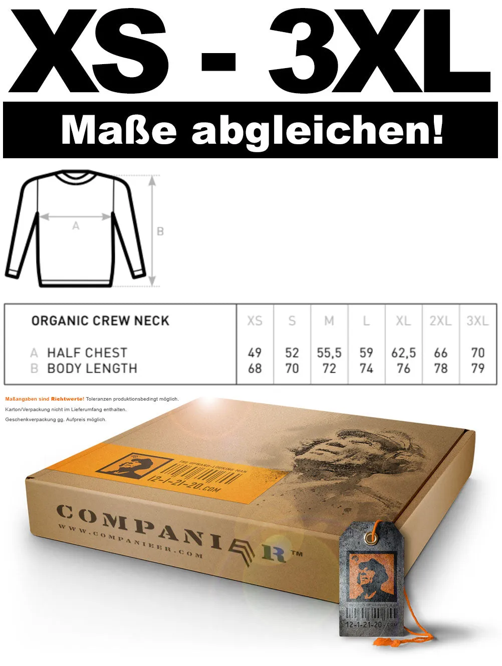 BAC U31B ― Weiches Unisex Bio-Baumwolle Sweatshirt - Gelb