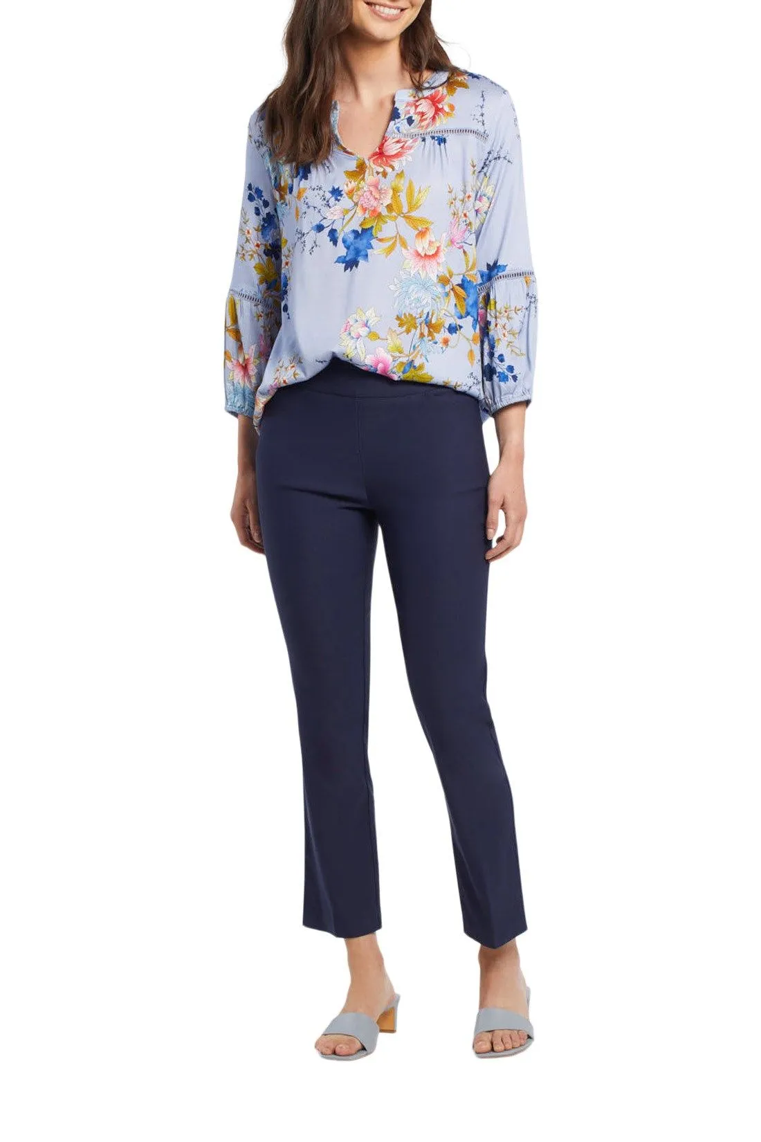 Bengaline Ankle Pant - Deep Blue