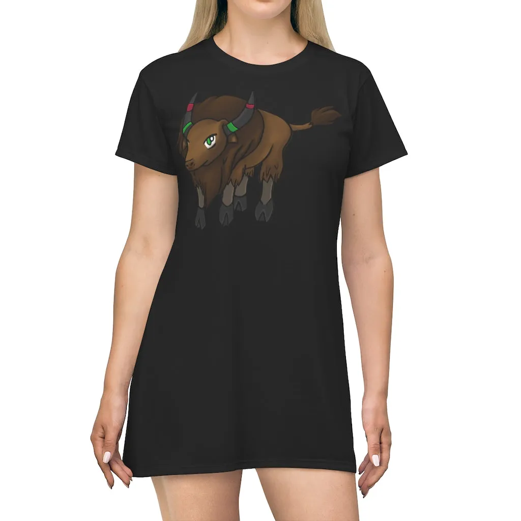 Bitox All Over Print T-Shirt Dress