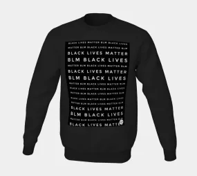 Black Lives Matter TEXT Sweatshirt