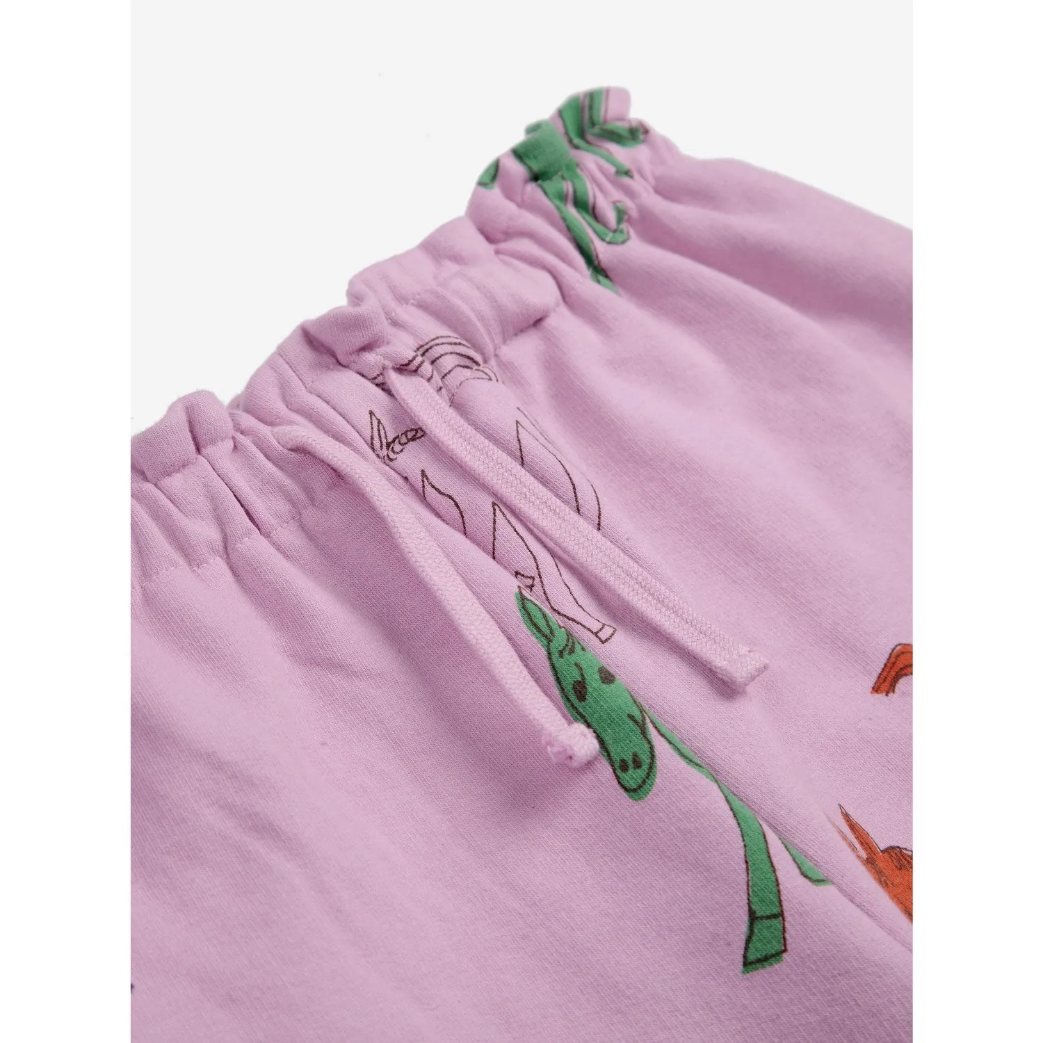 Bobo Choses Pink Wonder Horse All Over Paper Bag JAndging Pants