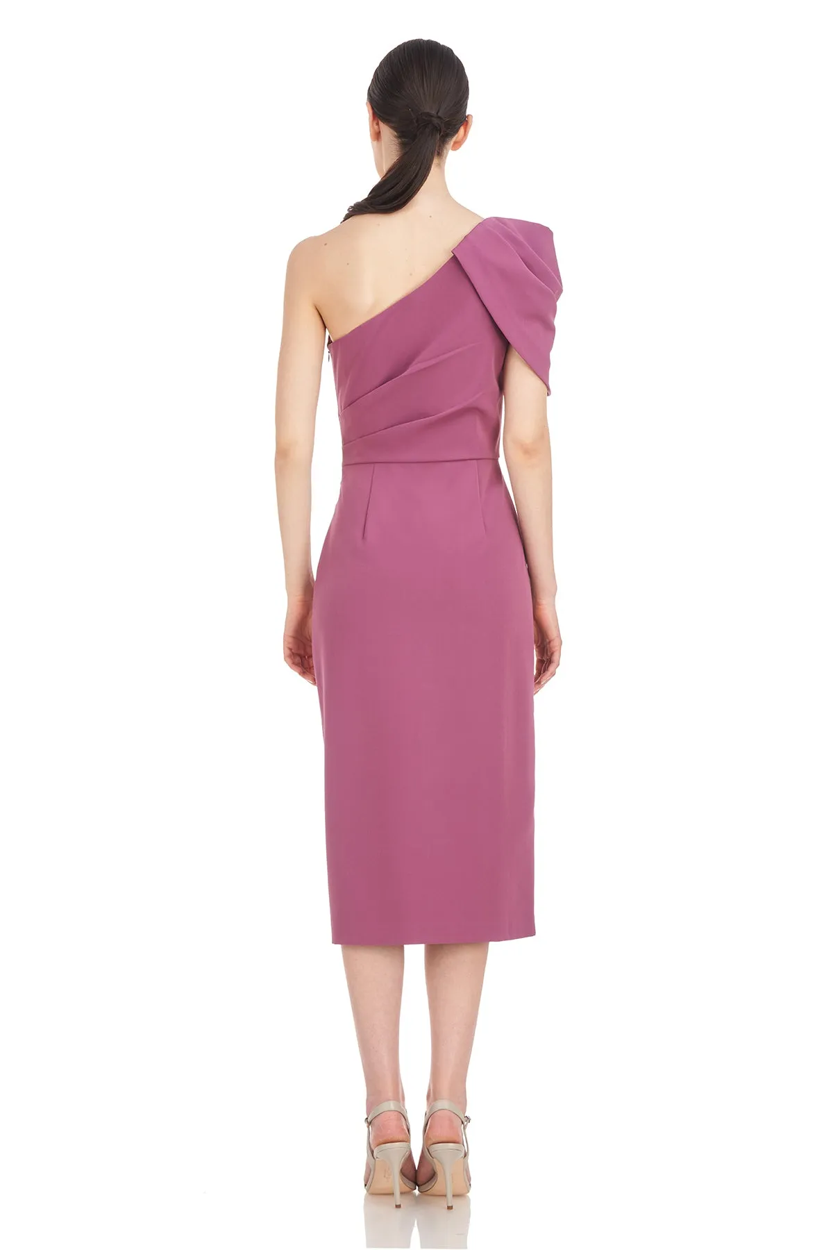 Brie Shoulder Draped Dress