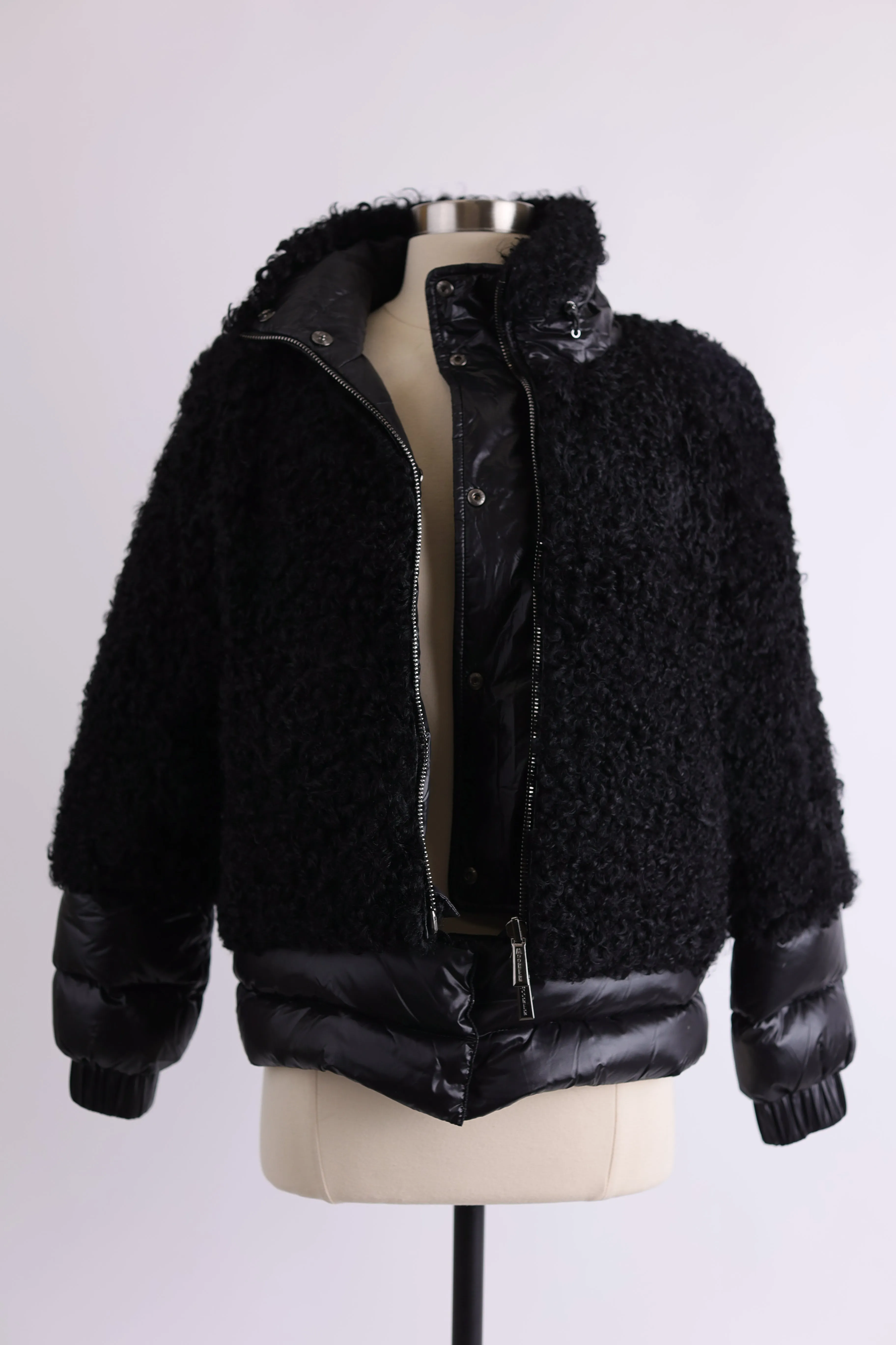 Cereme Reversible Shearling Puffer Jacket