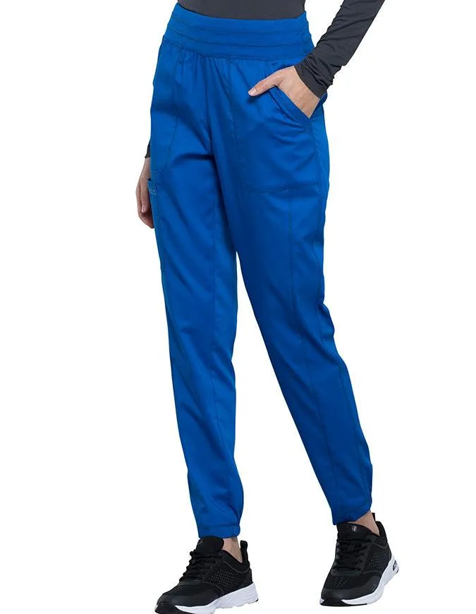 Cherokee Workwear Revolution Women's Natural Rise Tapered Leg Jogger Petite Pant