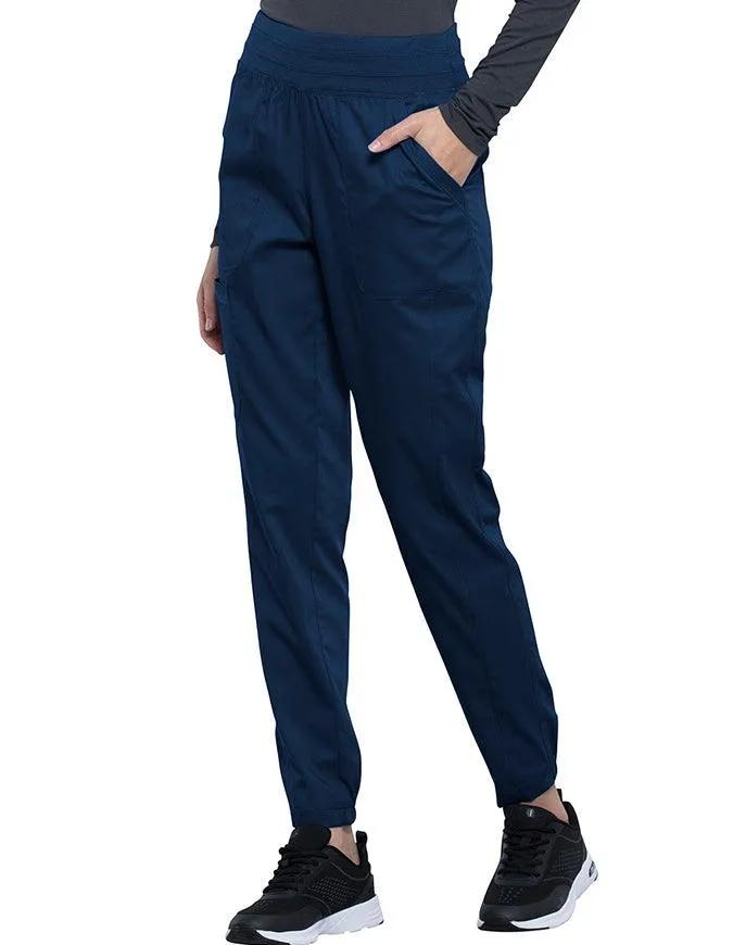 Cherokee Workwear Revolution Women's Natural Rise Tapered Leg Jogger Petite Pant