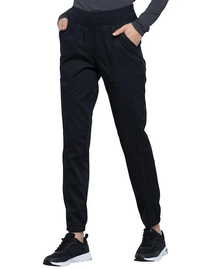 Cherokee Workwear Revolution Women's Natural Rise Tapered Leg Jogger Tall Pant