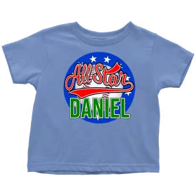 DANIEL ALL STAR TODDLER T-SHIRT FOR DANIEL