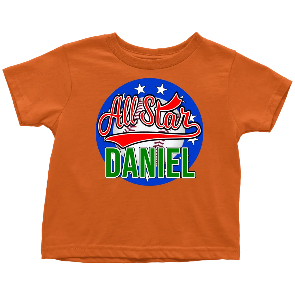 DANIEL ALL STAR TODDLER T-SHIRT FOR DANIEL