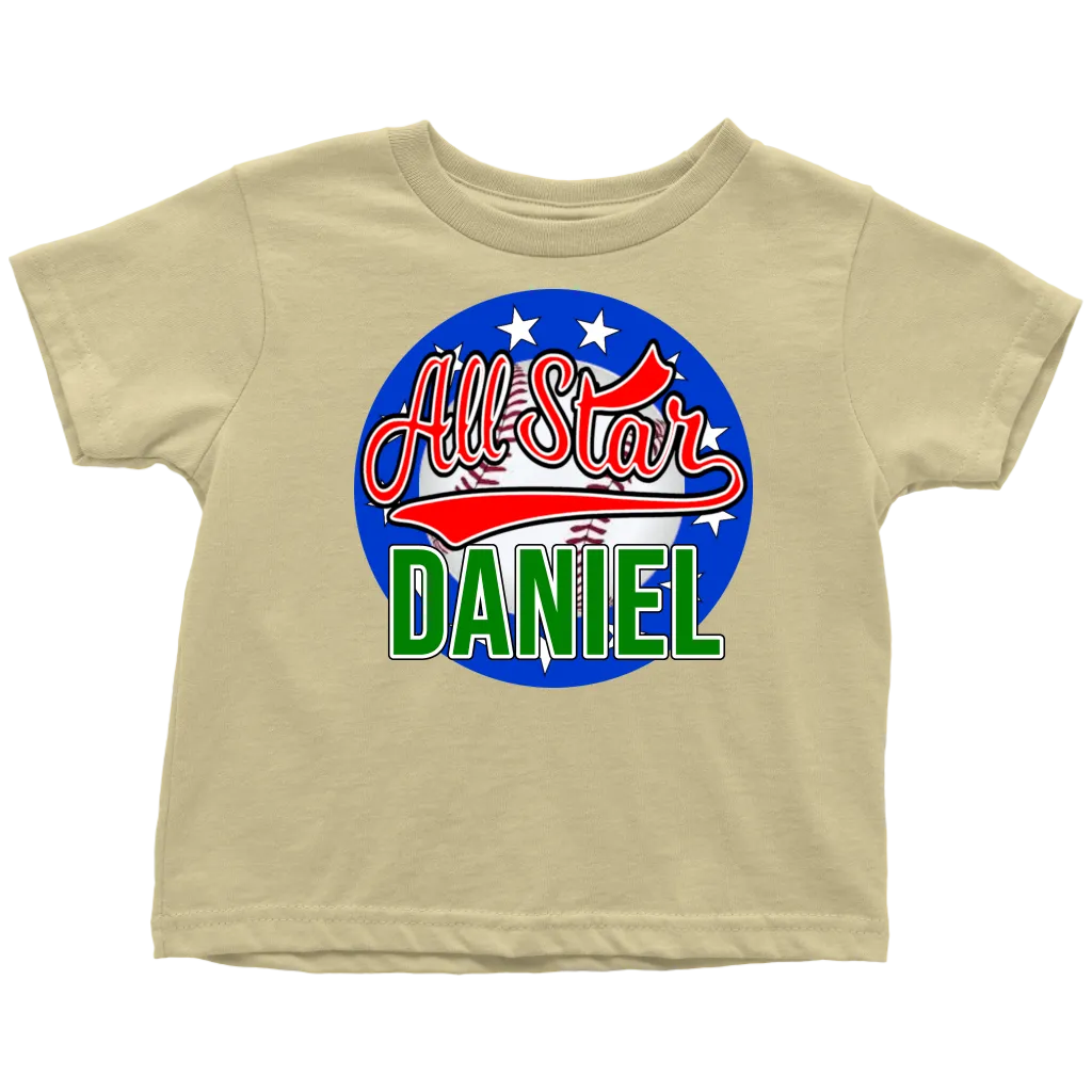 DANIEL ALL STAR TODDLER T-SHIRT FOR DANIEL