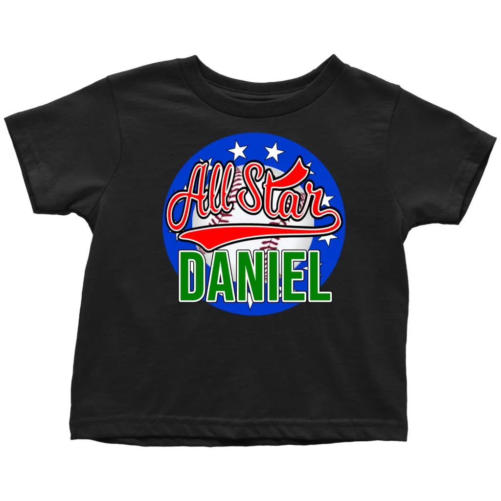 DANIEL ALL STAR TODDLER T-SHIRT FOR DANIEL