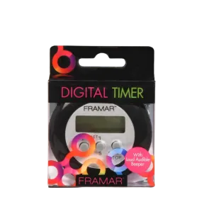 Framar Digital Timer Black