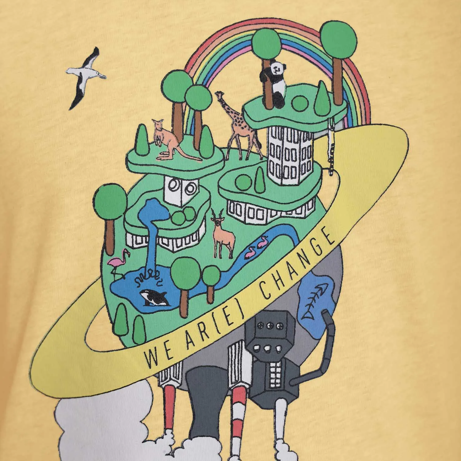 Grafische T-shirts voor jongens en meisjes - Earth Day Print