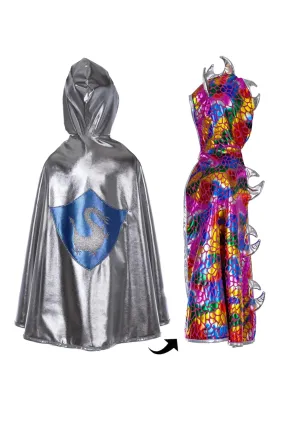 Great Pretenders - Dragon/Knight Reversible Cape