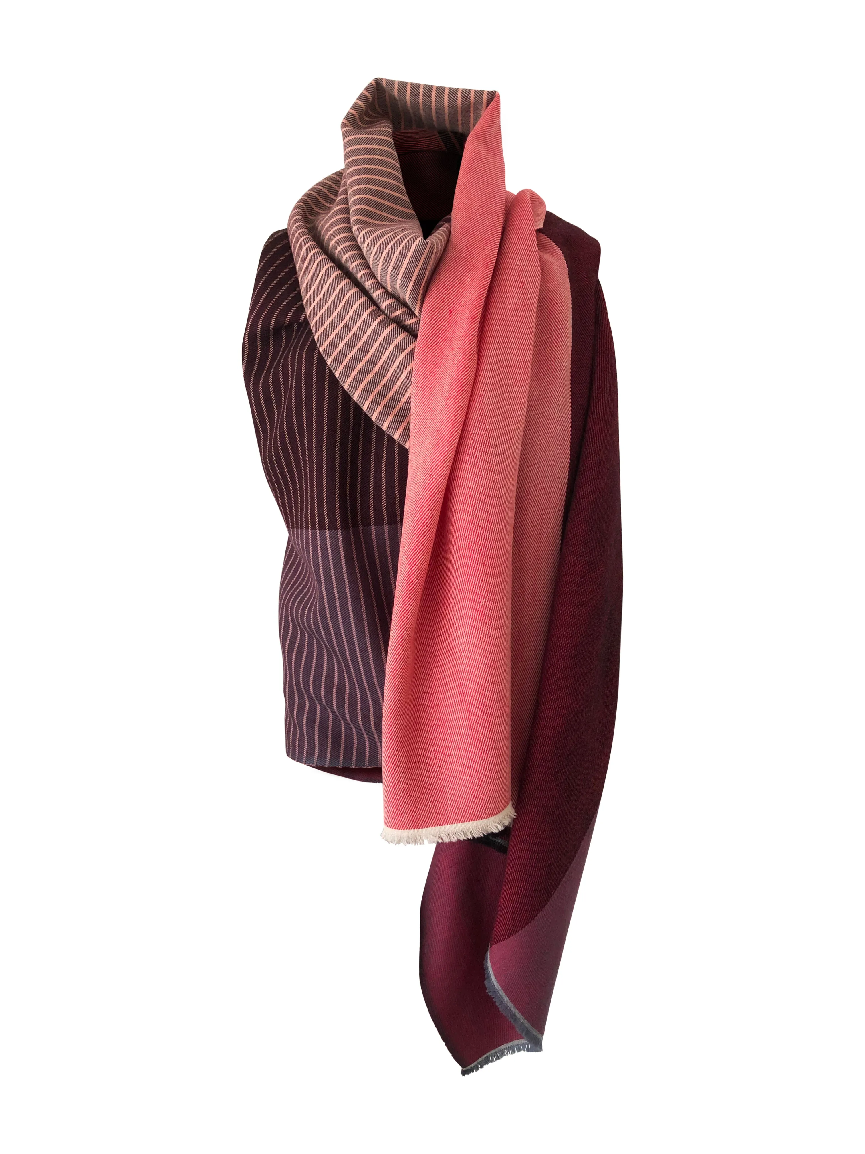 JULAHAS  Light Wool Cape Fusion Red Plus