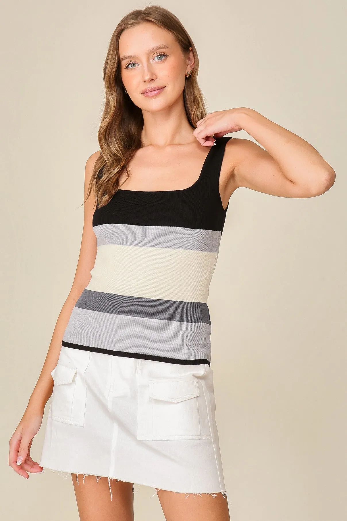 KELLI STRIPE TANK