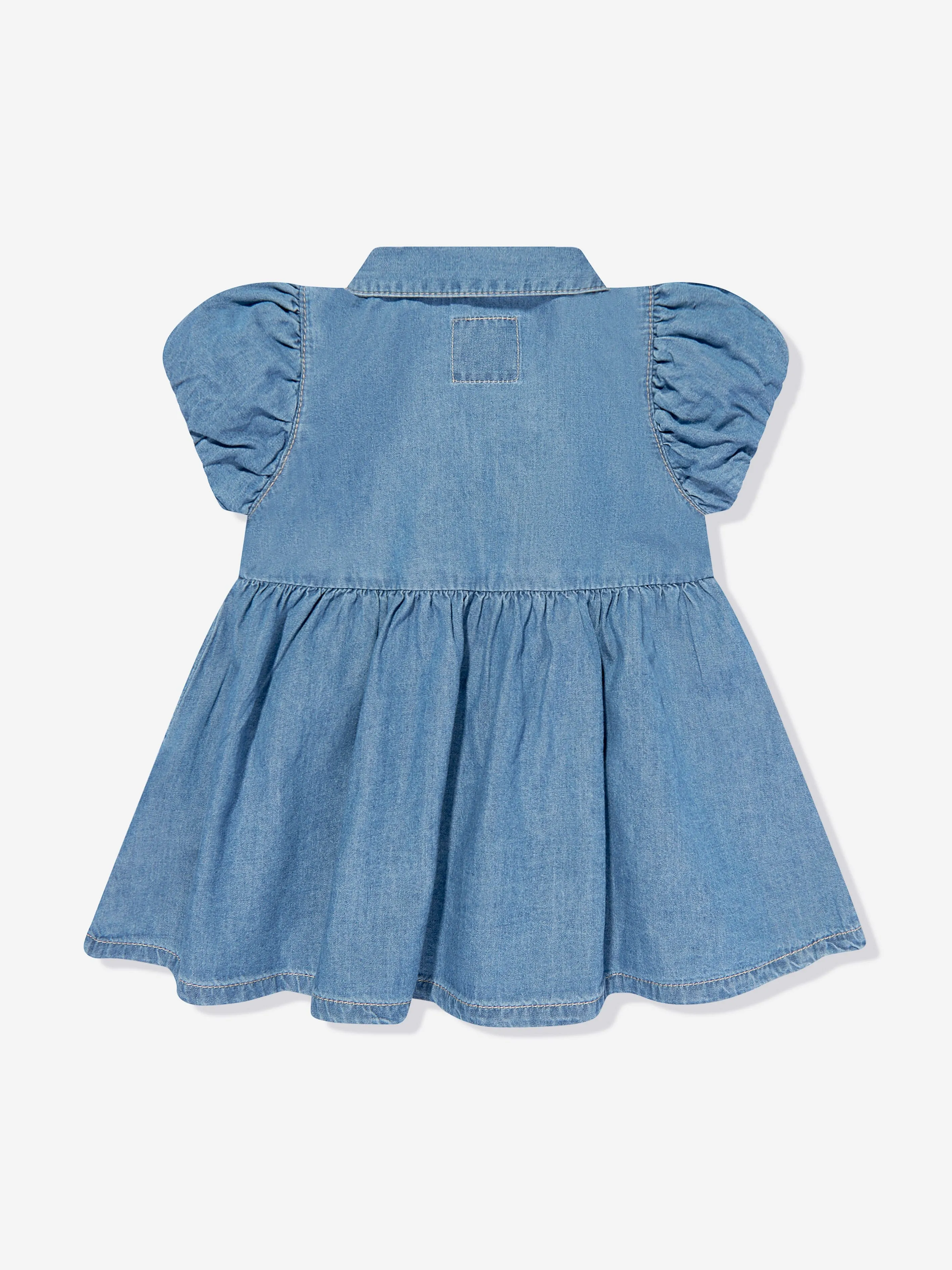 Levi's Wear Baby Girls Denim Dress Set in Blue