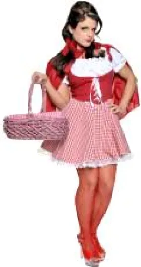 Lil Red Costume  with Petticoat Underskirt