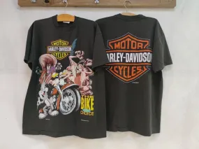 Looney Tunes x Harley-Davidson Limited Edition T-Shirt: A Classic Fusion