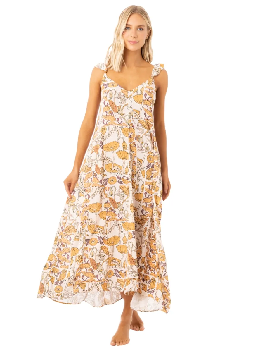 Maaji Antique Botanical Annie Midi Dress