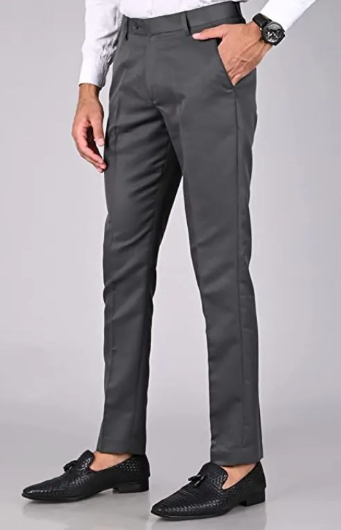 MANCREW Men's Slim Fit Formal Trouser