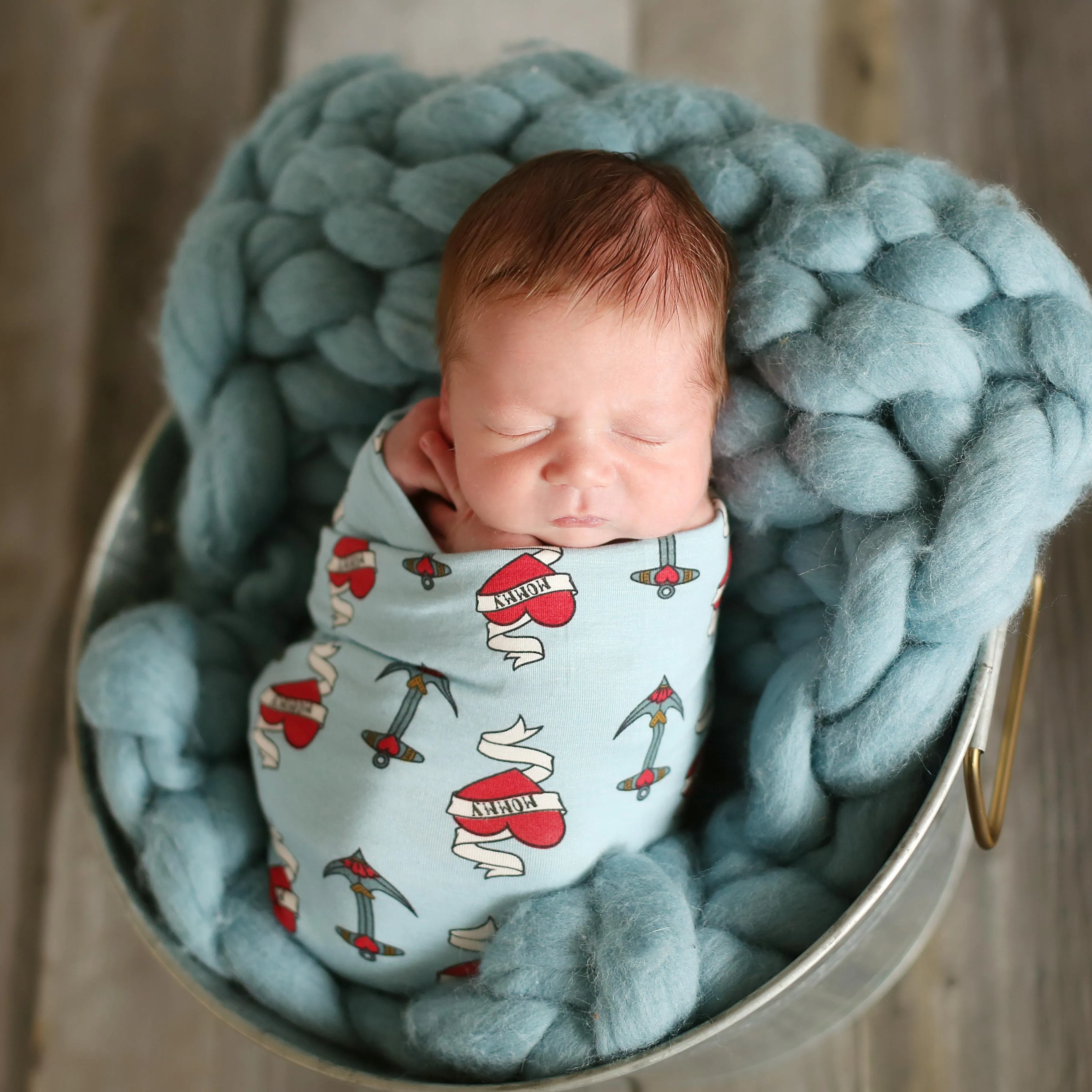 Mommy Tattoo Swaddle