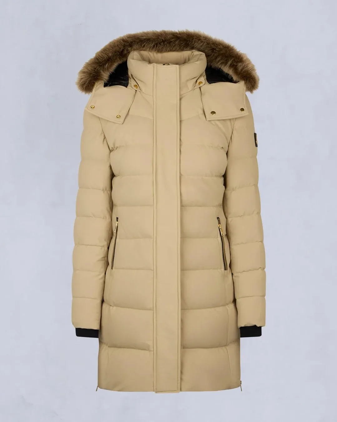 MOOSE KNUCKLES - GOLD SERIES WATERSHED SHEARLING PARKA - M34LP228GS