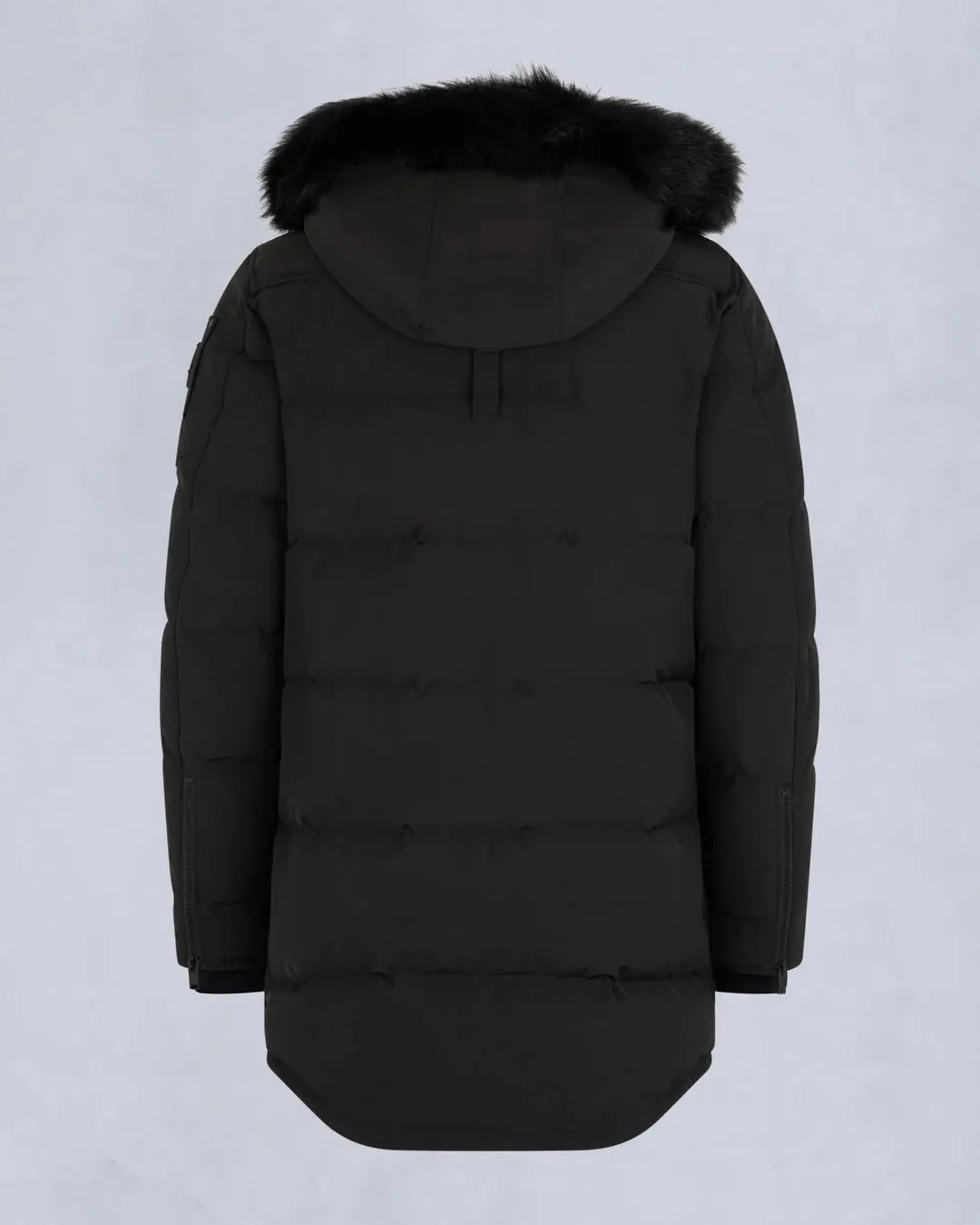 MOOSE KNUCKLES - ONYX SHEARLING BIG RIDGE PARKA - M33MP210S