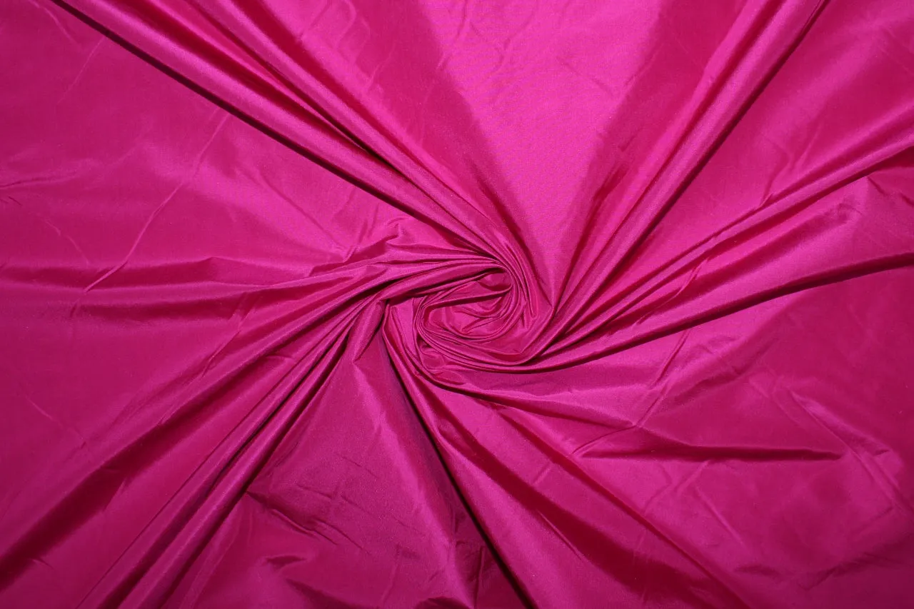 NY Designer Silk Taffeta - Magenta!