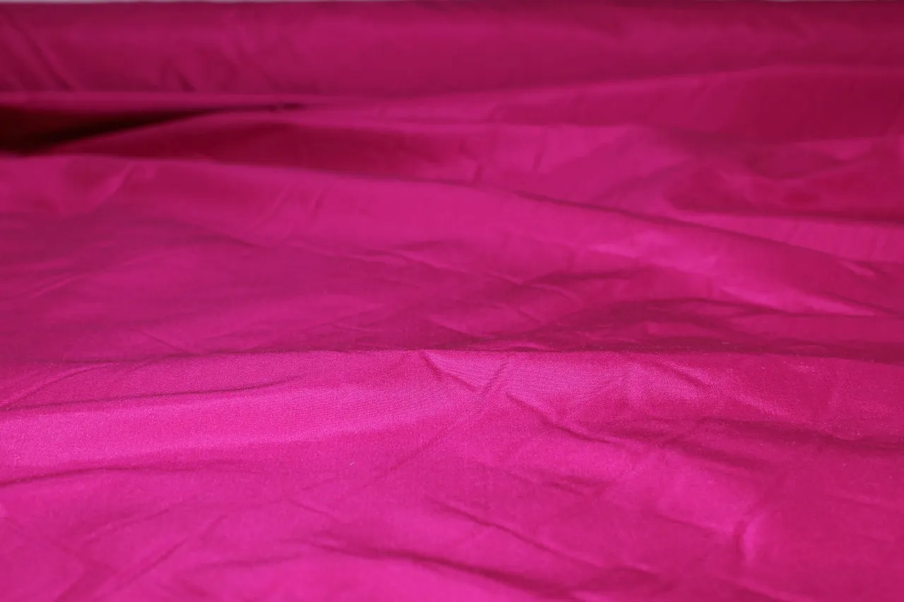 NY Designer Silk Taffeta - Magenta!