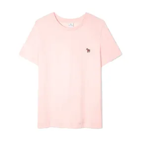 PAUL SMITH Tshirt SS Women Zebra Logo - Pale Pink