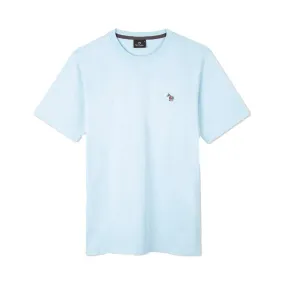 PAUL SMITH Tshirt SS Zebra Logo - Light Blue