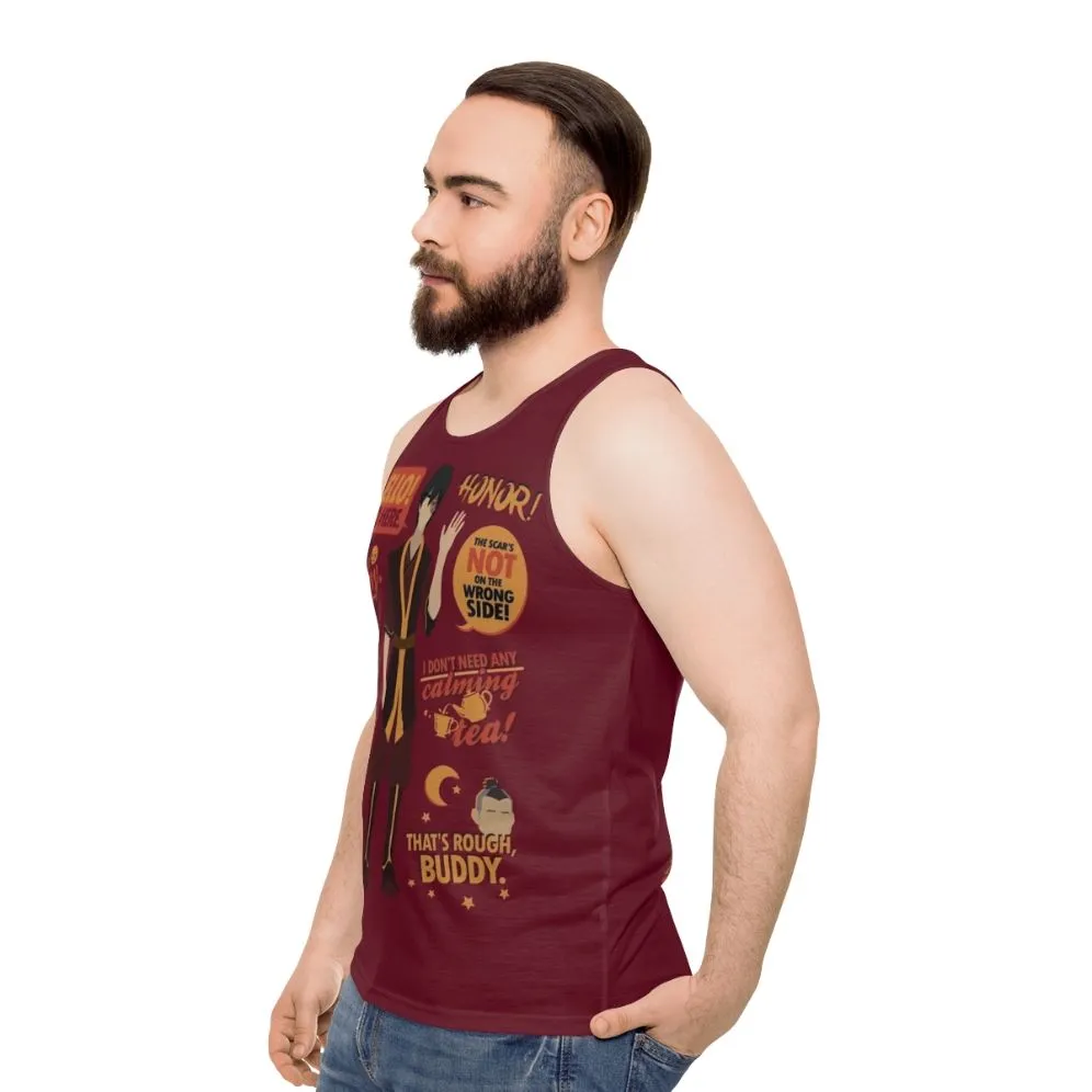 "Avatar The Last Airbender Zuko Unisex Tank Top"