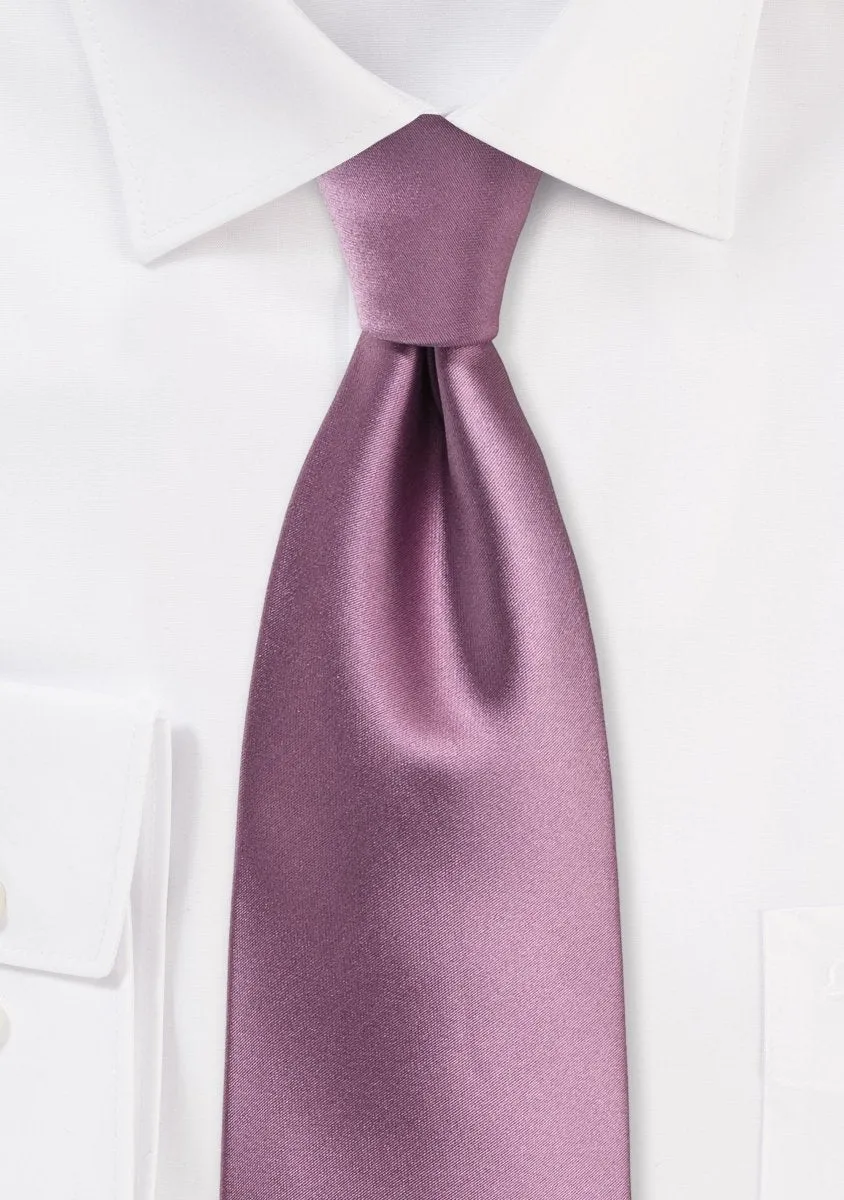 Rose Solid Necktie