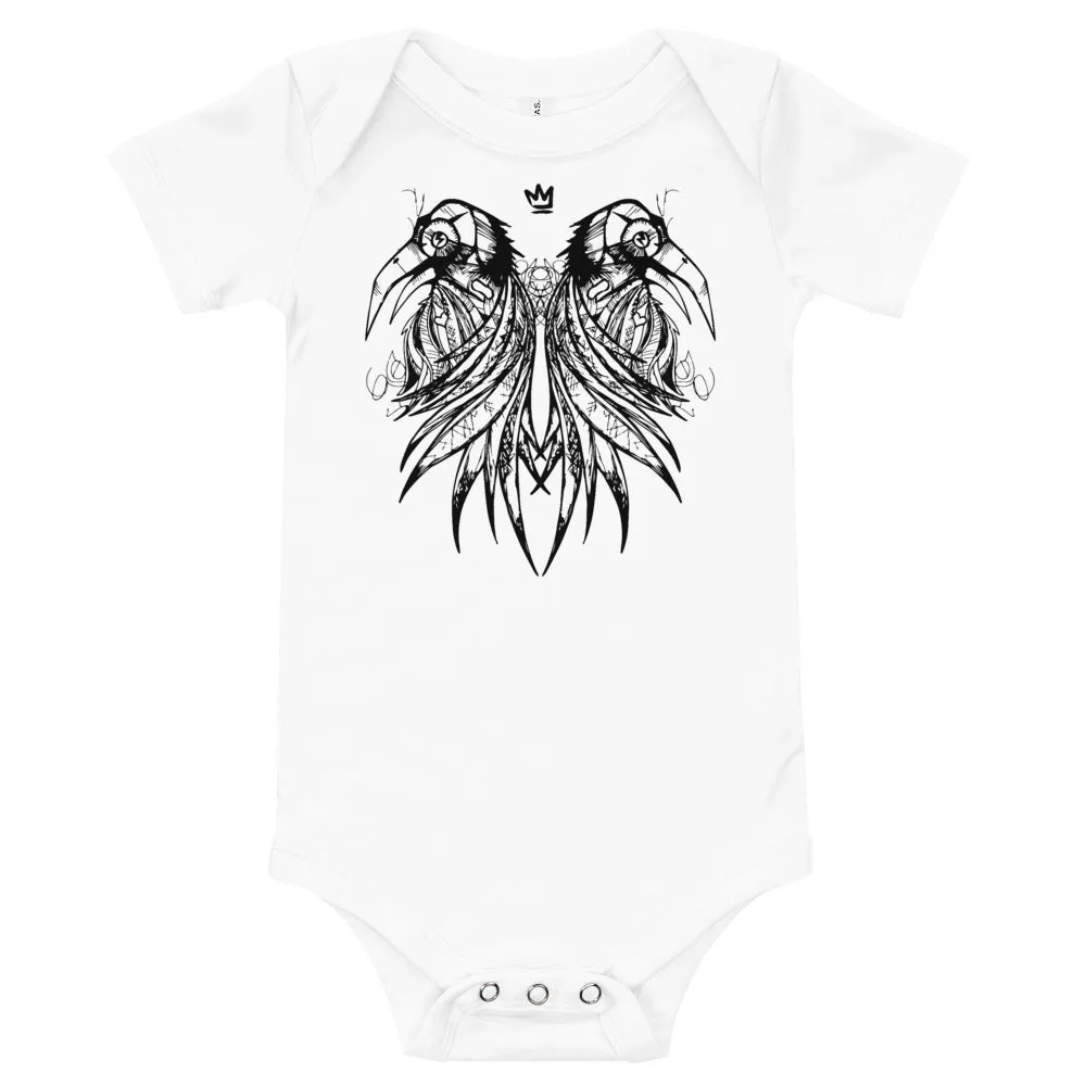 Royal Raven Baby Onesie