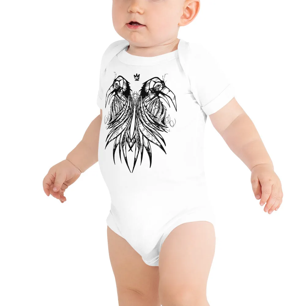 Royal Raven Baby Onesie