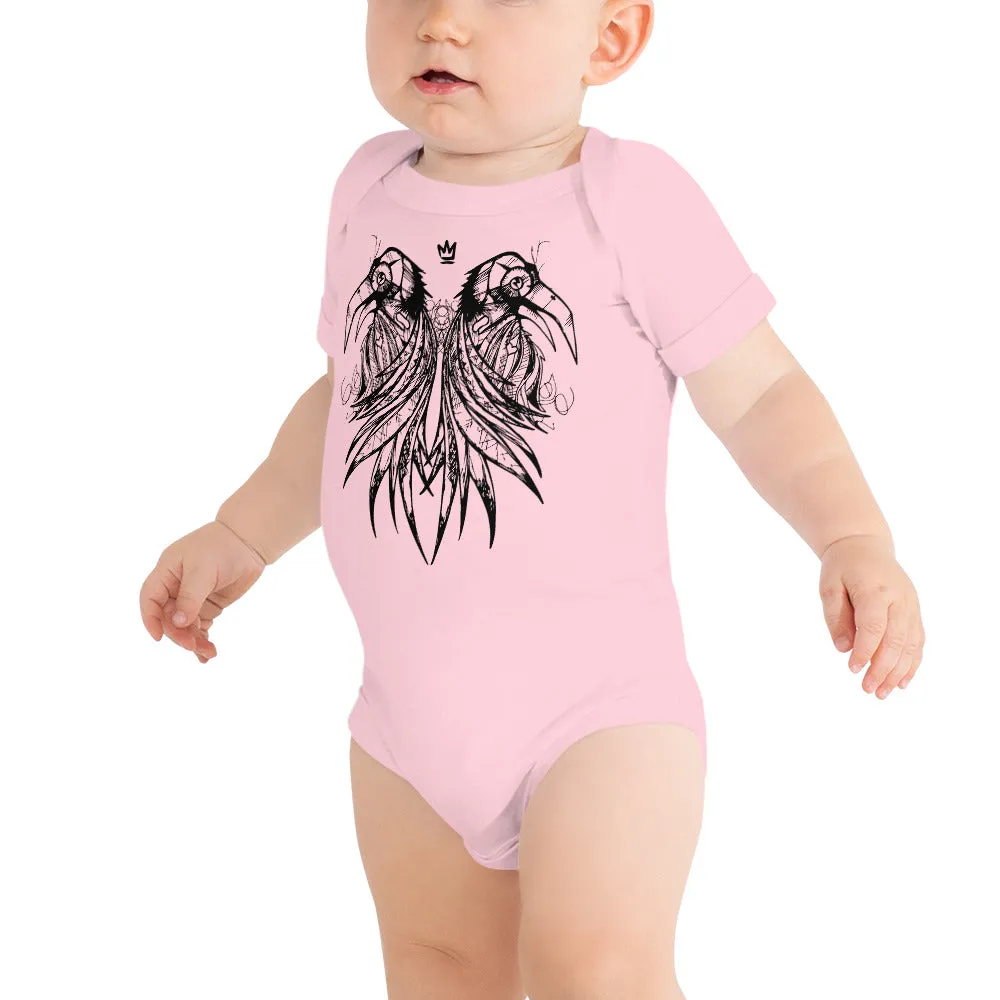 Royal Raven Baby Onesie