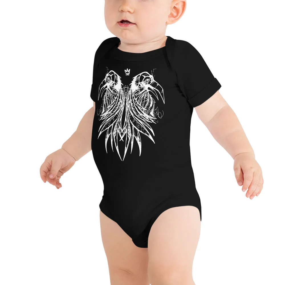 Royal Raven Baby Onesie