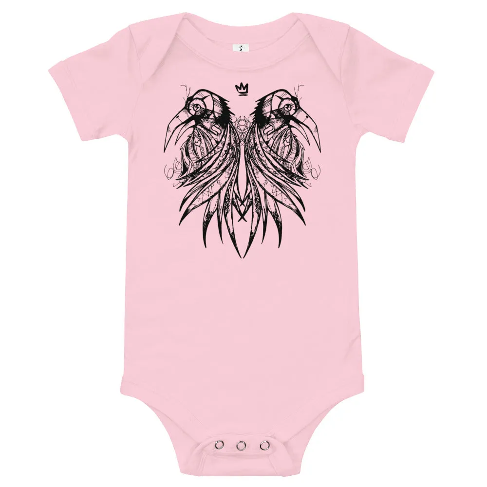 Royal Raven Baby Onesie