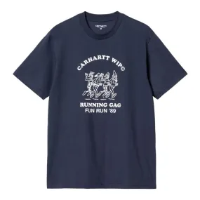 S/S FUN RUN T-SHIRT / CARHARTT WIP / AIR FORCE BLUE