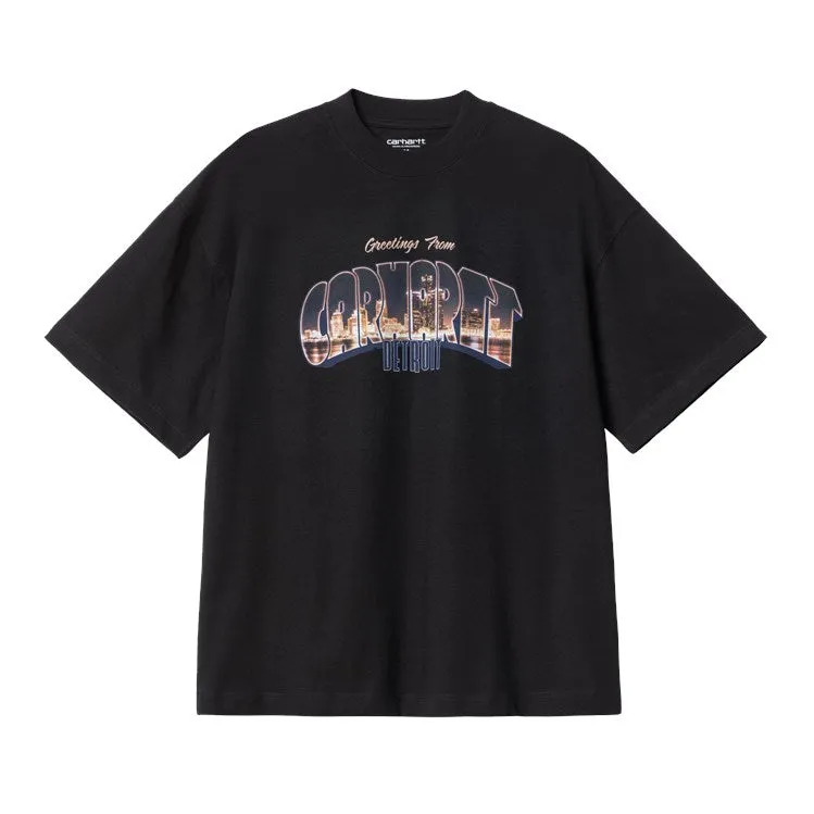 S/S GREETINGS T-SHIRT / CARHARTT WIP / BLACK