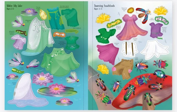 Sticker Dolly Dressing Magical Kingdom