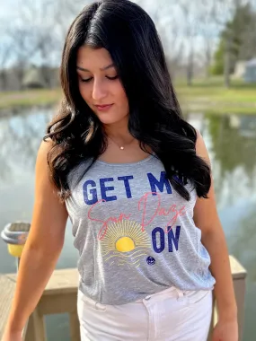 Sun Daze Flowy Lake Tank Top