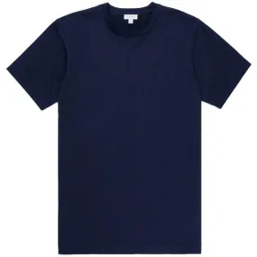 Sunspel Organic Riviera T-Shirt - Navy