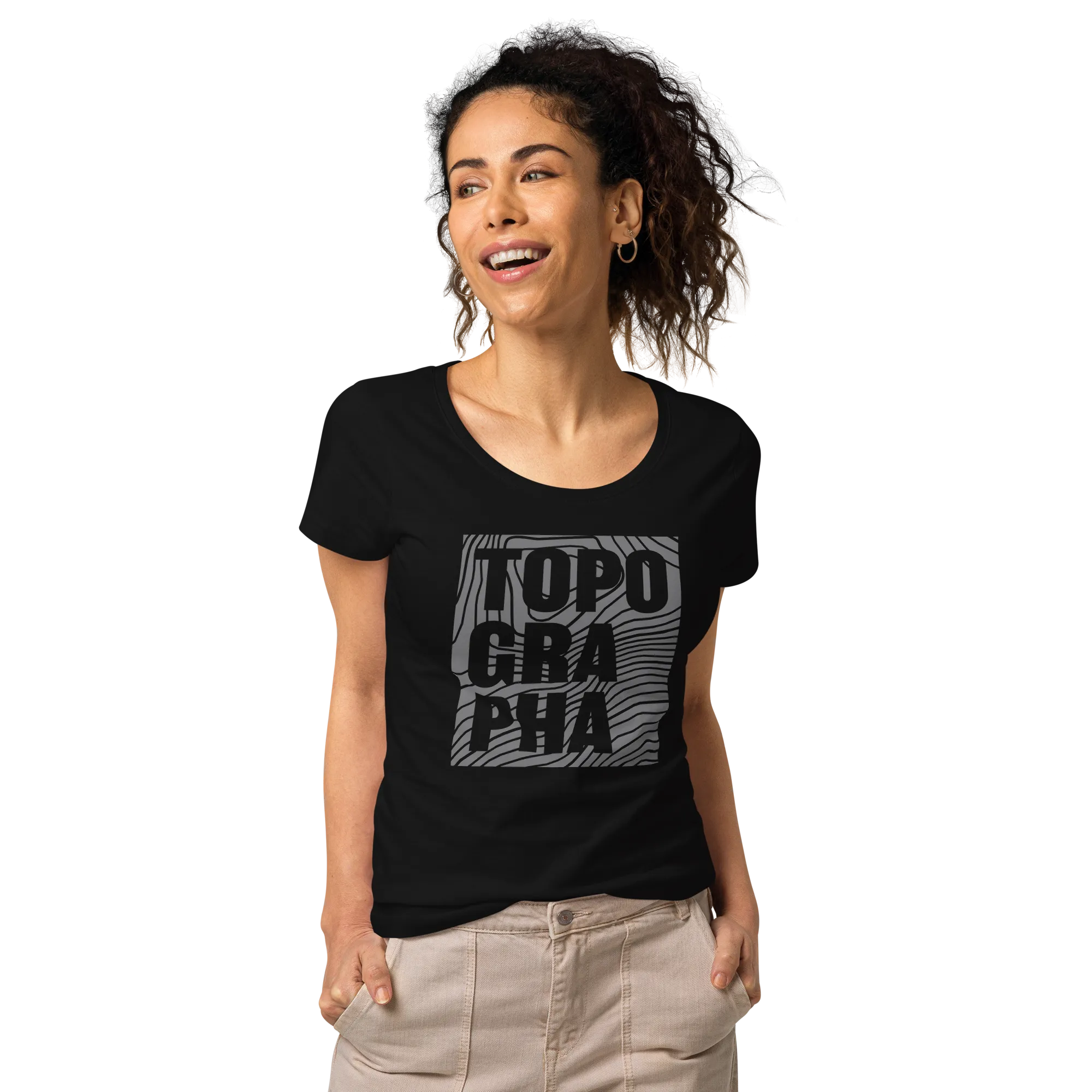 Topographa™ | Womens BlockMap | Scoop T