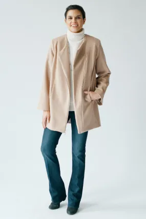 Tuileries Cape Coat - Sand