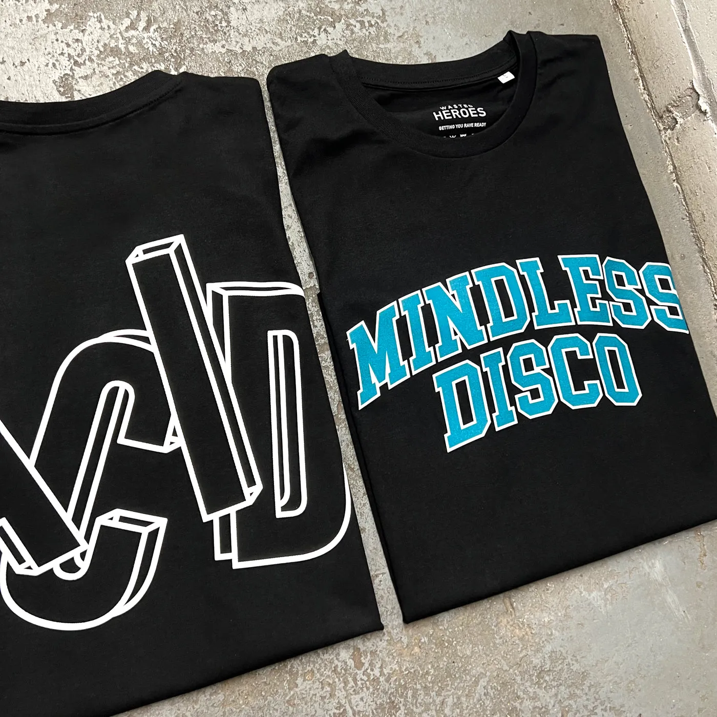 Varsity Mindless Disco - Tshirt - Black