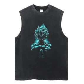 Vegeta Spirit Vintage Tank Top | Otakumise