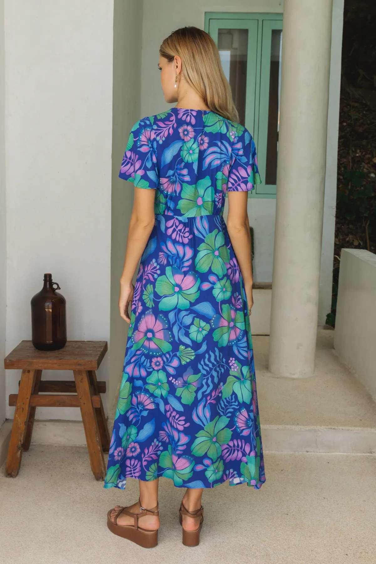 Wanderer Maxi Dress - Ultraviolet