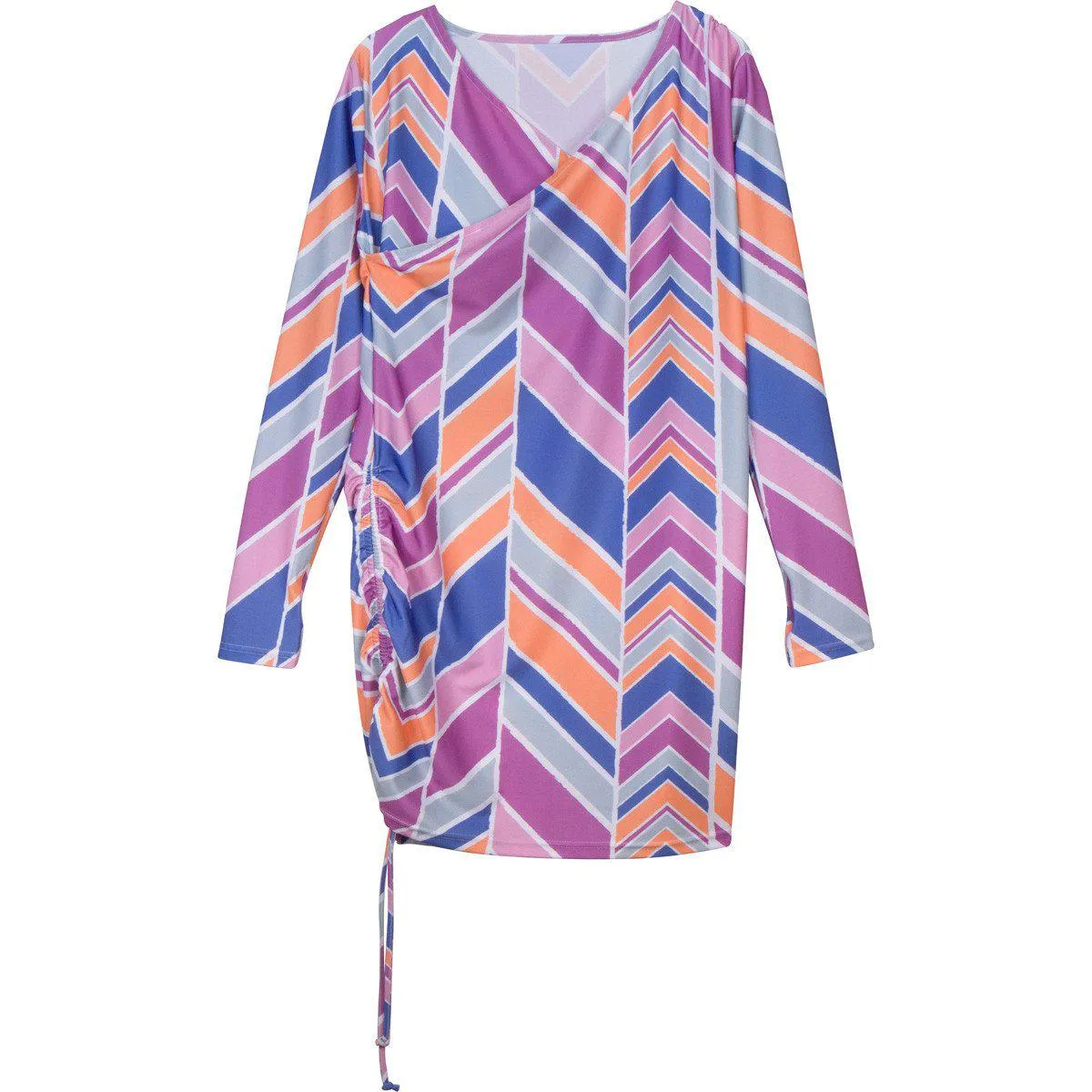 Women's Sophisticated Swim Wrap Dress Cover Up - "Cali Girl"